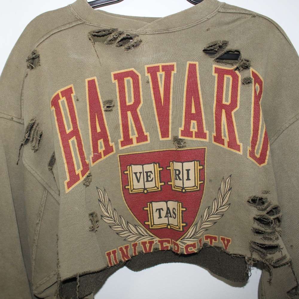 LF Furst of a Kind Harvard Cropped Crewneck
